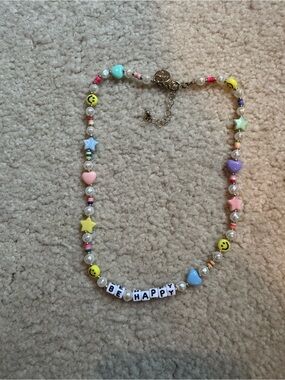 Little Words Project “Be Happy” Necklacd